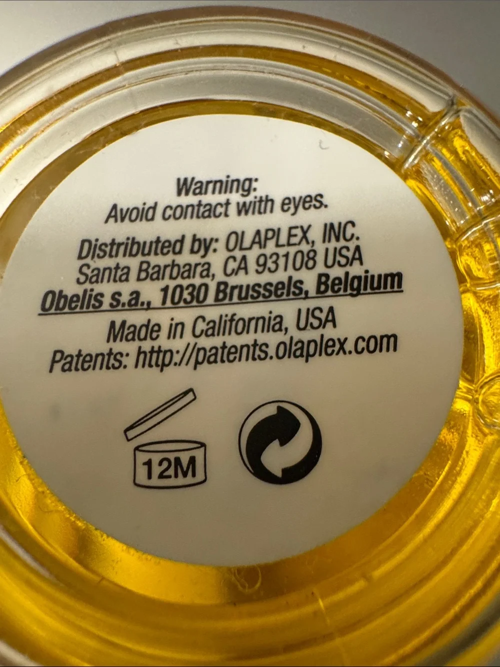 OLAPLEX No.7 Bonding Oil - Vibrant Yellow Bottle